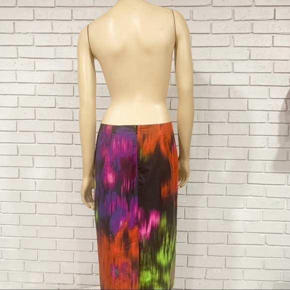Carolina Herrera Women’s Floral Abstract Pencil Skirt - Picture 5 of 10